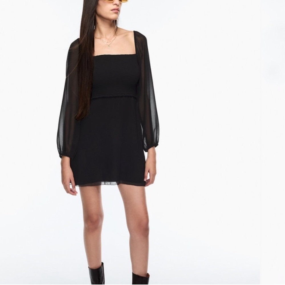 Aritzia Wilfred Villa Dress in Black Size 4